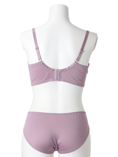 Re-J＆SUPURE(リジェイ＆スプル) |【WEB限定/脇高】[D85-I95］ローズリボン刺繍ブラ＆ショーツ(モールドカップ)