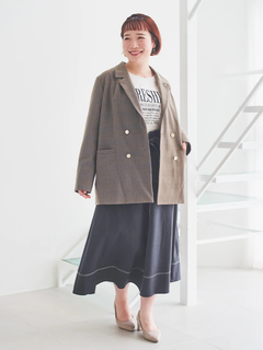 Re-J＆SUPURE(リジェイ＆スプル) |Wテーラードジャケット（無地・チェック柄）