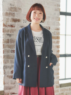 Re-J＆SUPURE(リジェイ＆スプル) |Wテーラードジャケット（無地・チェック柄）