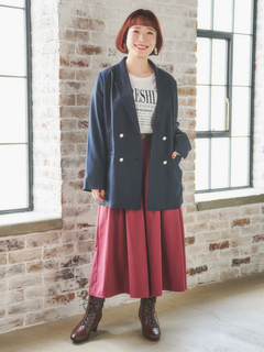 Re-J＆SUPURE(リジェイ＆スプル) |Wテーラードジャケット（無地・チェック柄）