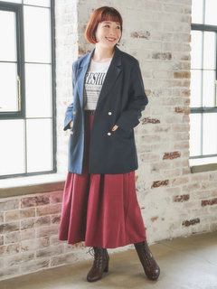 Re-J＆SUPURE(リジェイ＆スプル) |Wテーラードジャケット（無地・チェック柄）