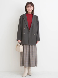 Re-J＆SUPURE(リジェイ＆スプル) |Wテーラードジャケット（無地・チェック柄）