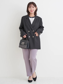 Re-J＆SUPURE(リジェイ＆スプル) |Wテーラードジャケット（無地・チェック柄）