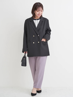 Re-J＆SUPURE(リジェイ＆スプル) |Wテーラードジャケット（無地・チェック柄）