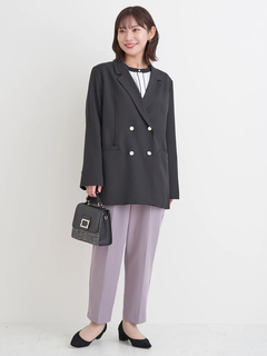 Re-J＆SUPURE(リジェイ＆スプル) |Wテーラードジャケット（無地・チェック柄）