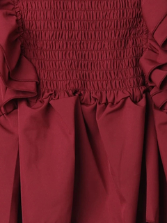 Re-J＆SUPURE(リジェイ＆スプル) |【WEB限定】フリルシャーリングブラウス