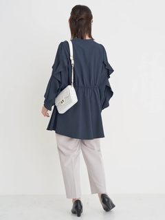 Re-J＆SUPURE(リジェイ＆スプル) |袖フリルチュニックブラウス