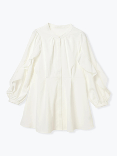 Re-J＆SUPURE(リジェイ＆スプル) |袖フリルチュニックブラウス