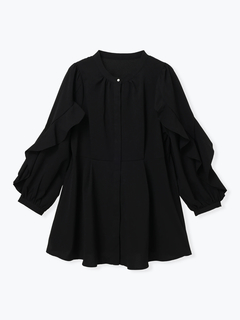 Re-J＆SUPURE(リジェイ＆スプル) |袖フリルチュニックブラウス