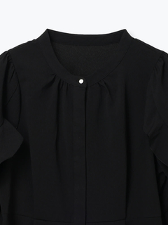 Re-J＆SUPURE(リジェイ＆スプル) |袖フリルチュニックブラウス