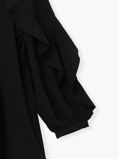 Re-J＆SUPURE(リジェイ＆スプル) |袖フリルチュニックブラウス