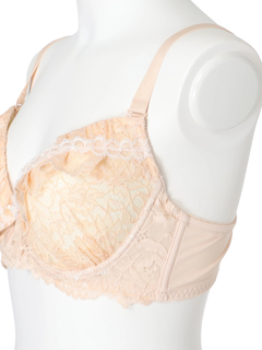 Re-J＆SUPURE(リジェイ＆スプル) |[D85-H95］レーシーフリルソフトワイヤーブラ＆ショーツ(モールドカップ)