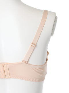 Re-J＆SUPURE(リジェイ＆スプル) |[D85-H95］レーシーフリルソフトワイヤーブラ＆ショーツ(モールドカップ)