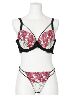 Re-J＆SUPURE(リジェイ＆スプル) |【脇高】[D85-I95］ラグジュアリーブラ＆ショーツ(モールドカップ)