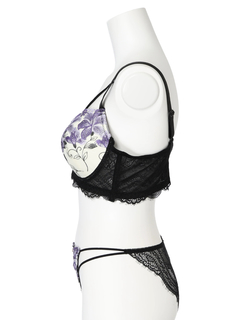 Re-J＆SUPURE(リジェイ＆スプル) |【脇高】[D85-I95］ラグジュアリーブラ＆ショーツ(モールドカップ)