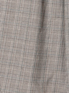 Re-J＆SUPURE(リジェイ＆スプル) |ベルト付きチェック柄タックワイドパンツ