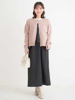 Re-J＆SUPURE(リジェイ＆スプル) |[SET]ビスチェドッキングジャンスカ×シアートップス（無地・ドット柄）