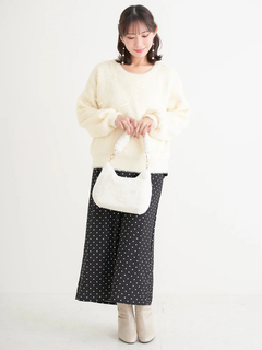 Re-J＆SUPURE(リジェイ＆スプル) |[SET]ビスチェドッキングジャンスカ×シアートップス（無地・ドット柄）