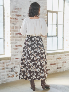 Re-J＆SUPURE(リジェイ＆スプル) |【WEB限定】花柄ドッキングワンピース