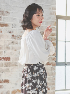 Re-J＆SUPURE(リジェイ＆スプル) |【WEB限定】花柄ドッキングワンピース