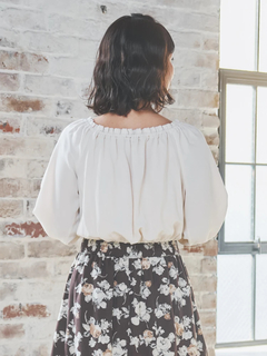 Re-J＆SUPURE(リジェイ＆スプル) |【WEB限定】花柄ドッキングワンピース