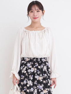 Re-J＆SUPURE(リジェイ＆スプル) |【WEB限定】花柄ドッキングワンピース