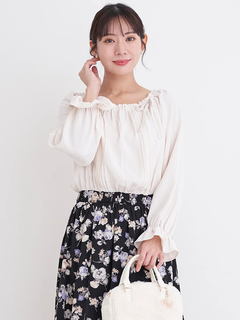 Re-J＆SUPURE(リジェイ＆スプル) |【WEB限定】花柄ドッキングワンピース