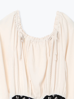 Re-J＆SUPURE(リジェイ＆スプル) |【WEB限定】花柄ドッキングワンピース