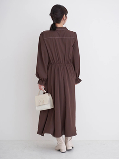 Re-J＆SUPURE(リジェイ＆スプル) |ポケットリボンハーフZIPワンピース