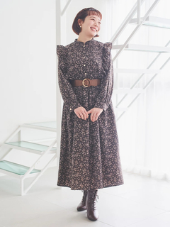 Re-J＆SUPURE(リジェイ＆スプル) |花柄フリルワンピース