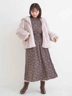 Re-J＆SUPURE(リジェイ＆スプル) |花柄フリルワンピース