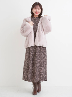 Re-J＆SUPURE(リジェイ＆スプル) |花柄フリルワンピース