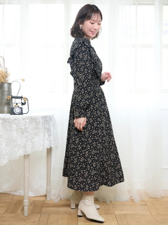 Re-J＆SUPURE(リジェイ＆スプル) |花柄フリルワンピース