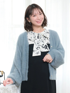 Re-J＆SUPURE(リジェイ＆スプル) |フェザーラメドルマンカーディガン