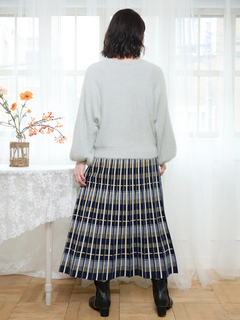 Re-J＆SUPURE(リジェイ＆スプル) |フェザーラメドルマンカーディガン