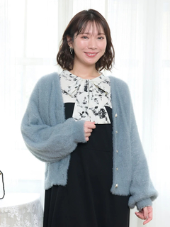 Re-J＆SUPURE(リジェイ＆スプル) |フェザーラメドルマンカーディガン