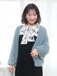 Re-J＆SUPURE(リジェイ＆スプル) |フェザーラメドルマンカーディガン