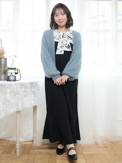 Re-J＆SUPURE(リジェイ＆スプル) |フェザーラメドルマンカーディガン