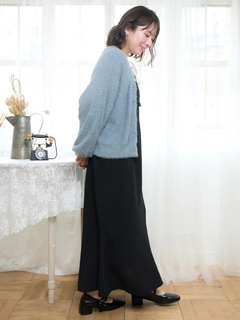 Re-J＆SUPURE(リジェイ＆スプル) |フェザーラメドルマンカーディガン