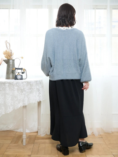 Re-J＆SUPURE(リジェイ＆スプル) |フェザーラメドルマンカーディガン