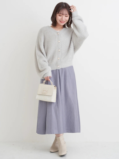 Re-J＆SUPURE(リジェイ＆スプル) |フェザーラメドルマンカーディガン