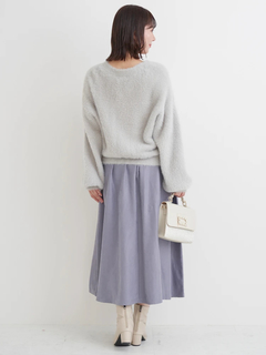 Re-J＆SUPURE(リジェイ＆スプル) |フェザーラメドルマンカーディガン