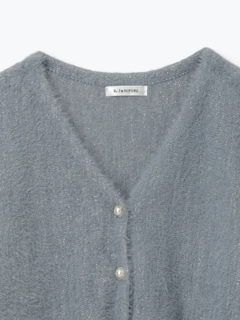 Re-J＆SUPURE(リジェイ＆スプル) |フェザーラメドルマンカーディガン