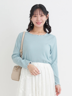 Re-J＆SUPURE(リジェイ＆スプル) |配色メローテレコトップス