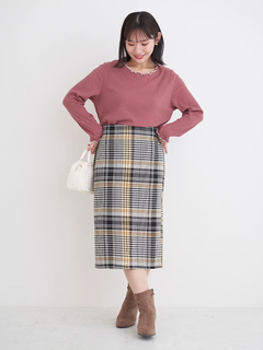 Re-J＆SUPURE(リジェイ＆スプル) |配色メローテレコトップス