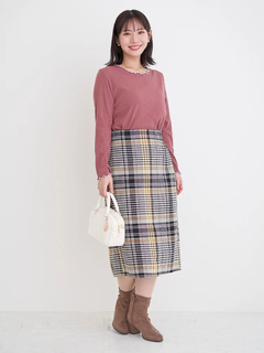 Re-J＆SUPURE(リジェイ＆スプル) |配色メローテレコトップス