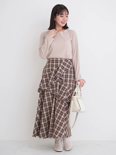 Re-J＆SUPURE(リジェイ＆スプル) |配色メローテレコトップス