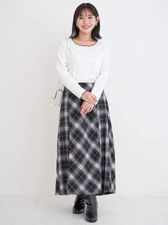 Re-J＆SUPURE(リジェイ＆スプル) |配色メローテレコトップス