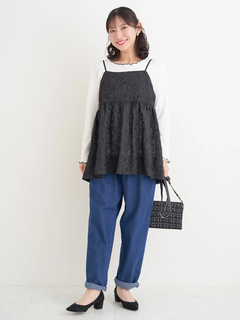 Re-J＆SUPURE(リジェイ＆スプル) |配色メローテレコトップス