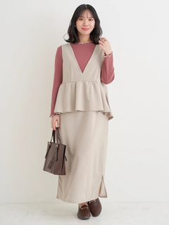 Re-J＆SUPURE(リジェイ＆スプル) |配色メローテレコトップス